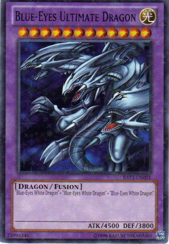 Blue-Eyes Ultimate Dragon [BATT-EN001] Starfoil Rare Yu-Gi-Oh!