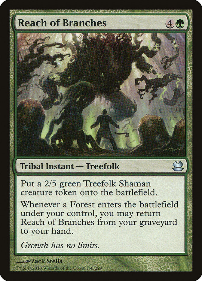 Reach of Branches [Modern Masters] Magic: The Gathering