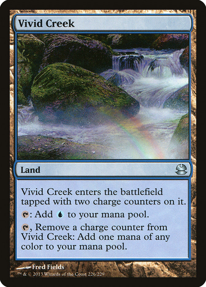 Vivid Creek [Modern Masters] Magic: The Gathering