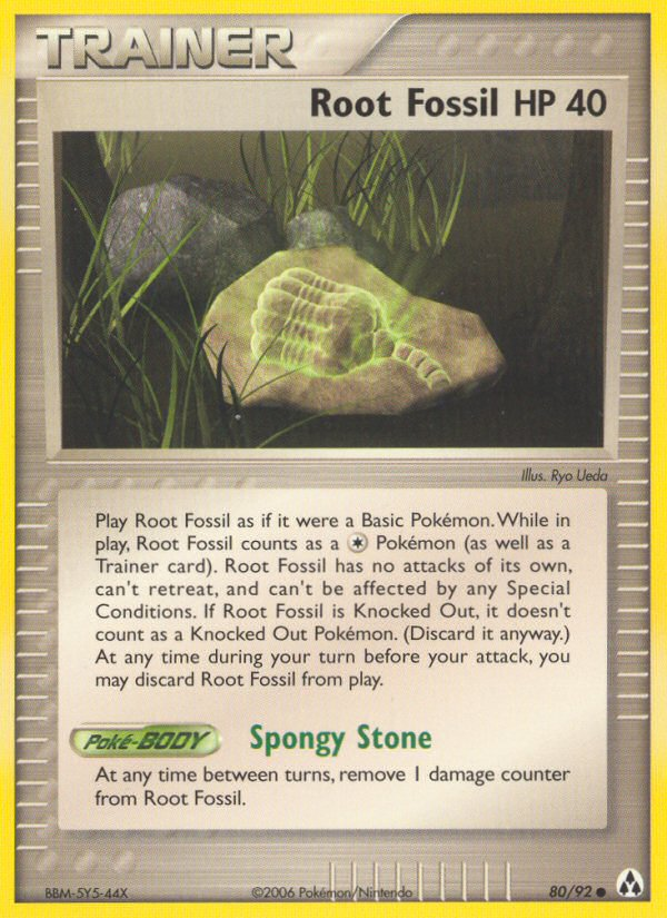 Root Fossil (80/92) [EX: Legend Maker] Pokémon