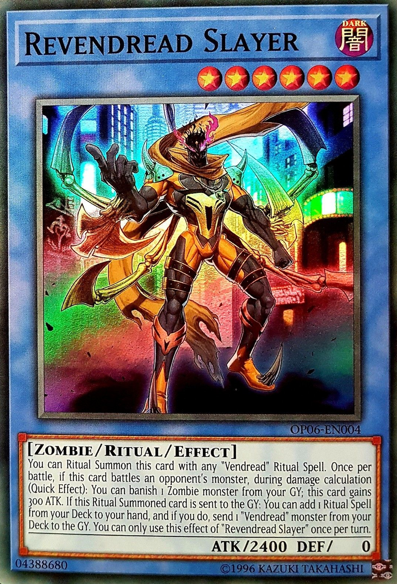 Revendread Slayer [OP06-EN004] Super Rare Yu-Gi-Oh!