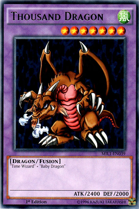 Thousand Dragon [MIL1-EN039] Rare Yu-Gi-Oh!