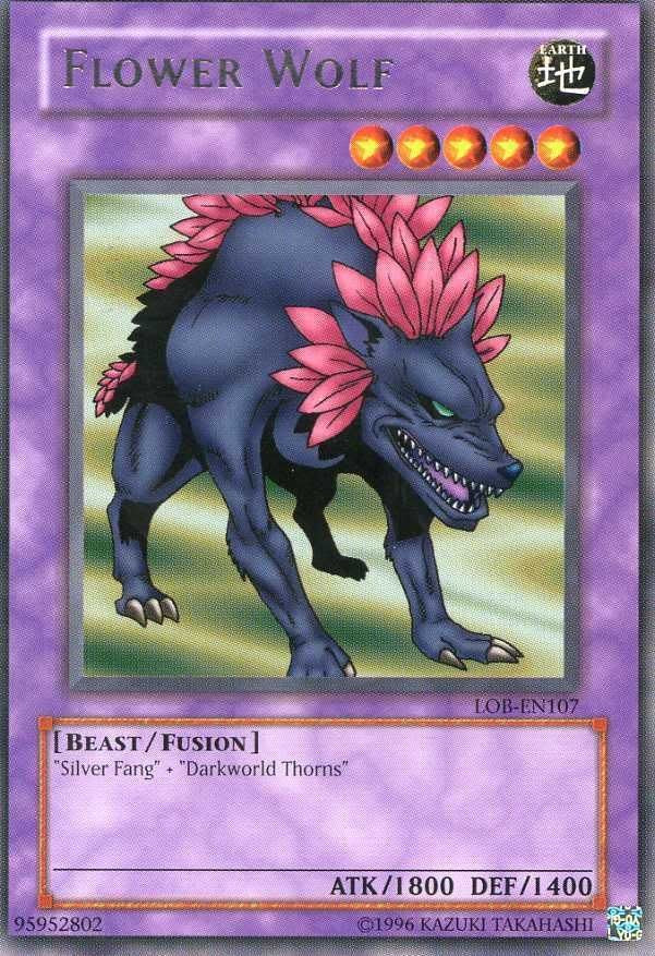 Flower Wolf [LOB-EN107] Rare Yu-Gi-Oh!