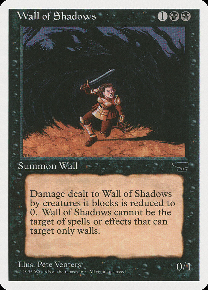 Wall of Shadows [Chronicles] Magic: The Gathering