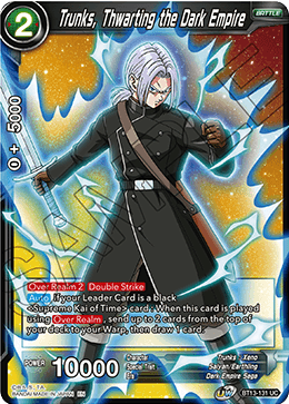 Trunks, Thwarting the Dark Empire (Uncommon) (BT13-131) [Supreme Rivalry] Dragon Ball Super