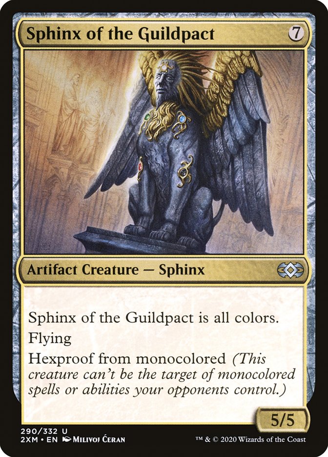 Sphinx of the Guildpact [Double Masters] Magic: The Gathering