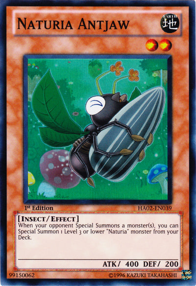 Naturia Antjaw [HA02-EN039] Super Rare Yu-Gi-Oh!