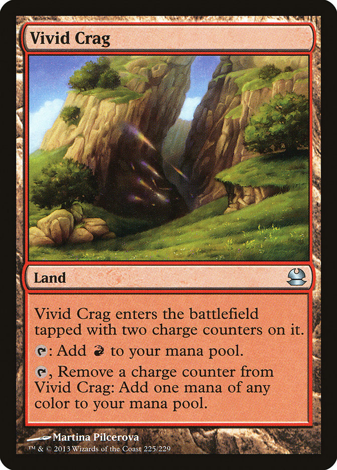 Vivid Crag [Modern Masters] Magic: The Gathering