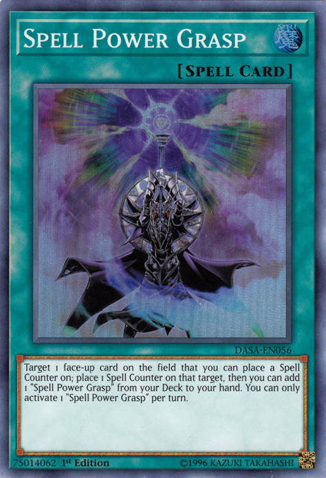 Spell Power Grasp [DASA-EN056] Super Rare Yu-Gi-Oh!