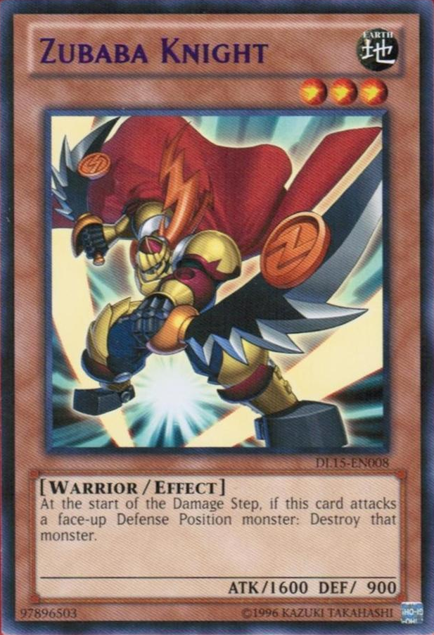 Zubaba Knight (Purple) [DL15-EN008] Rare Yu-Gi-Oh!