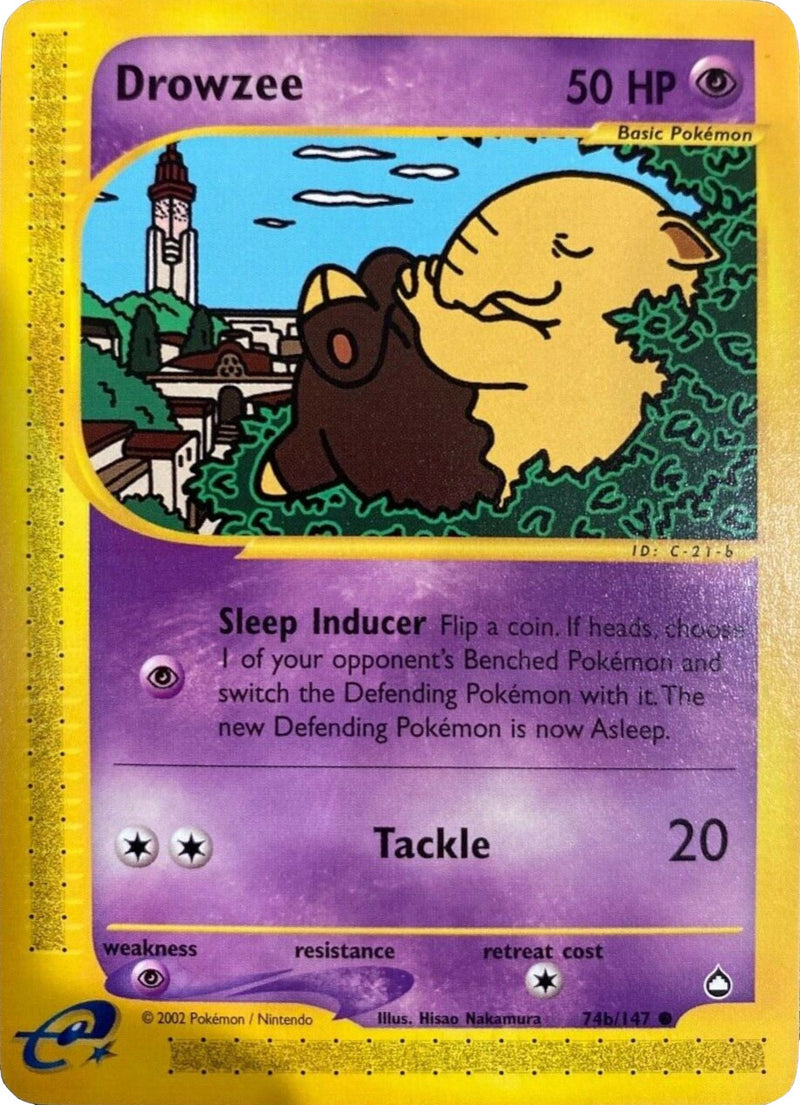 Drowzee (74b/147) [Aquapolis] Pokémon