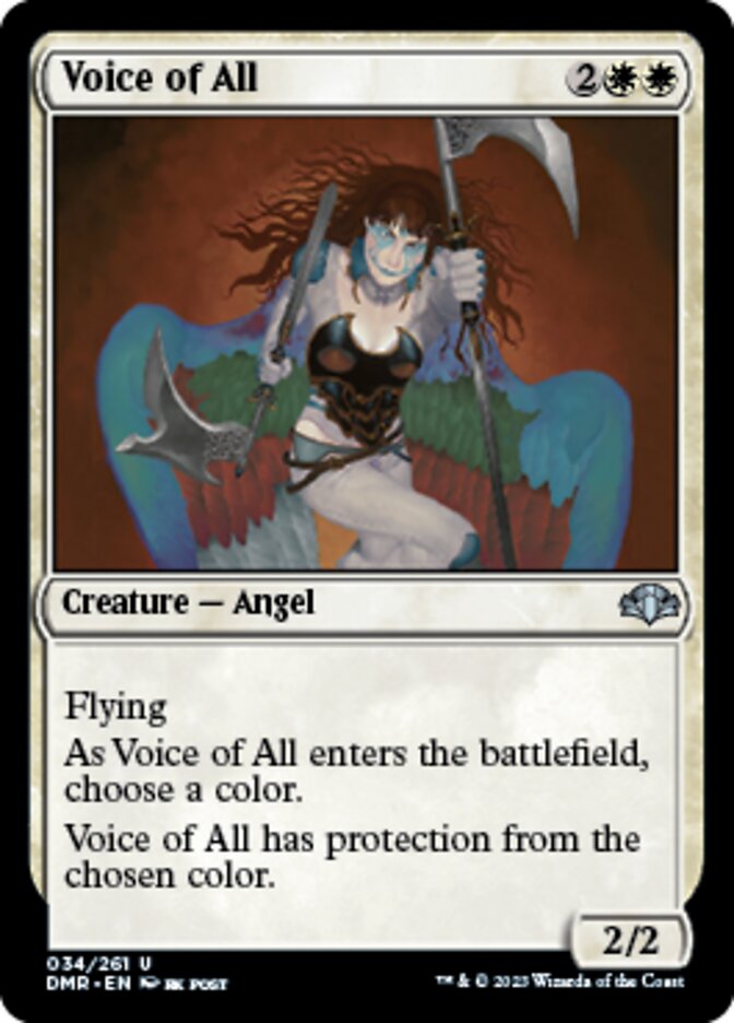 Voice of All [Dominaria Remastered] Magic: The Gathering