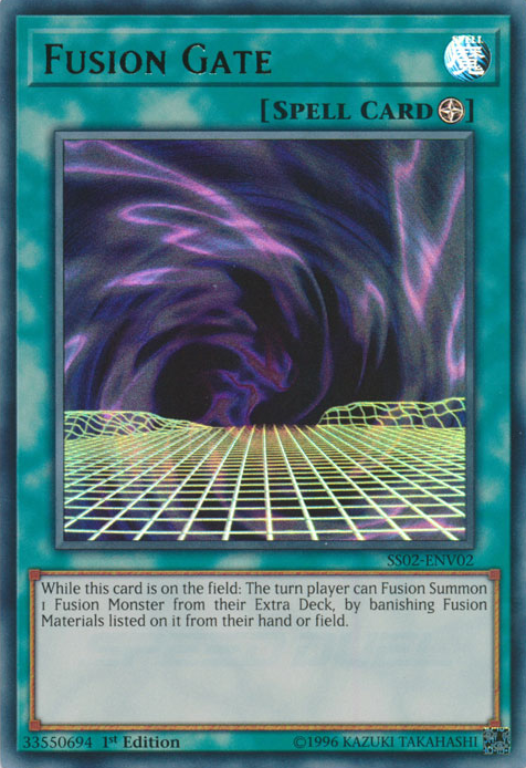 Fusion Gate [SS02-ENV02] Ultra Rare Yu-Gi-Oh!