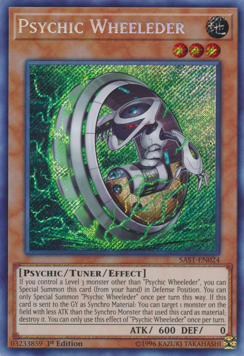 Psychic Wheeleder [SAST-EN024] Secret Rare Yu-Gi-Oh!