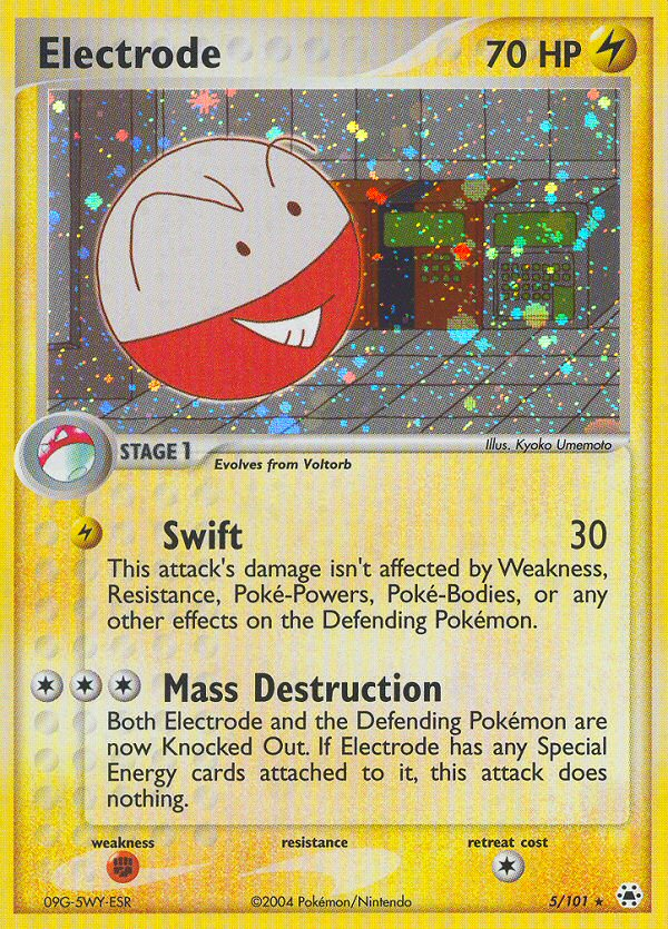 Electrode (5/101) [EX: Hidden Legends] Pokémon
