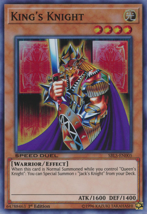 King's Knight [SBLS-EN005] Super Rare Yu-Gi-Oh!