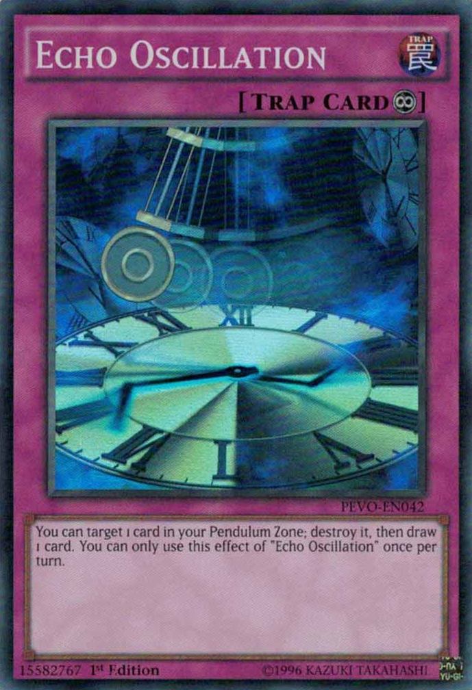 Echo Oscillation [PEVO-EN042] Super Rare Yu-Gi-Oh!
