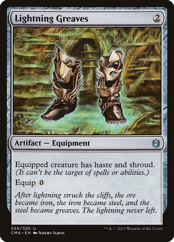 Lightning Greaves [Commander Anthology] Magic: The Gathering