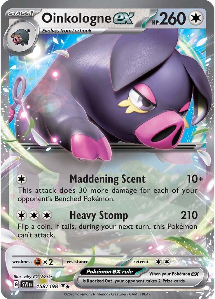 Oinkologne ex (158/198) [Scarlet & Violet: Base Set] Pokémon