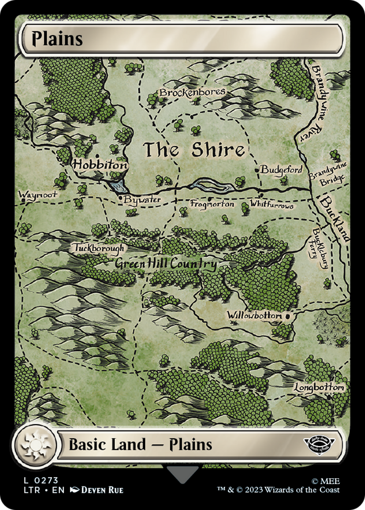 Plains (273) [The Lord of the Rings: Tales of Middle-Earth] Magic: The Gathering