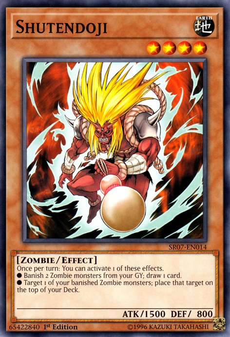 Shutendoji [SR07-EN014] Common Yu-Gi-Oh!