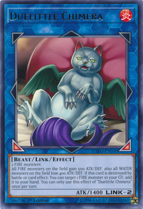 Duelittle Chimera [EXFO-EN050] Rare Yu-Gi-Oh!