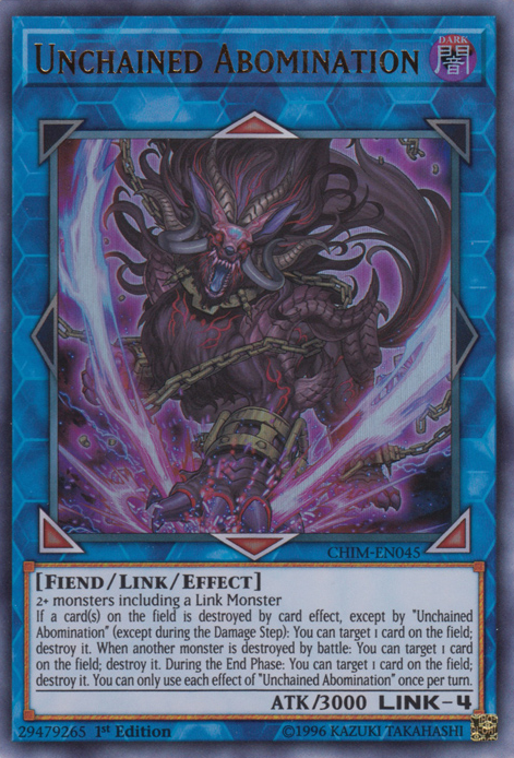 Unchained Abomination [CHIM-EN045] Ultra Rare Yu-Gi-Oh!