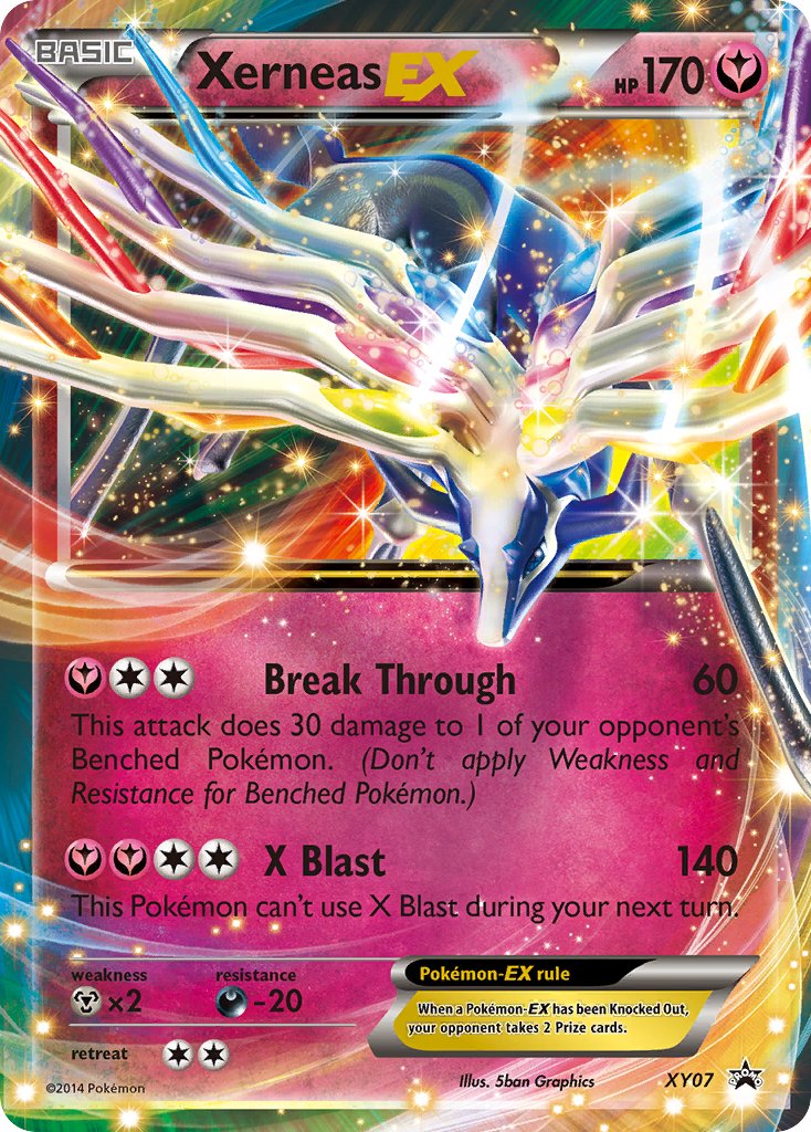 Xerneas EX (XY07) [XY: Black Star Promos] Pokémon