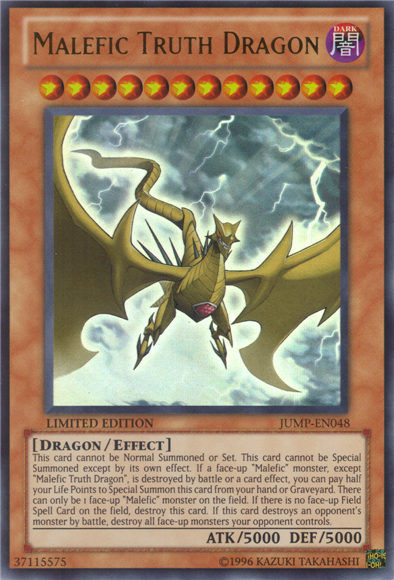 Malefic Truth Dragon [JUMP-EN048] Ultra Rare Yu-Gi-Oh!