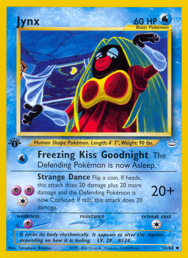 Jynx (31/64) [Neo Revelation 1st Edition] Pokémon