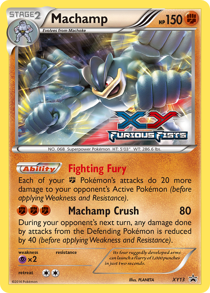 Machamp (XY13) [XY: Black Star Promos] Pokémon