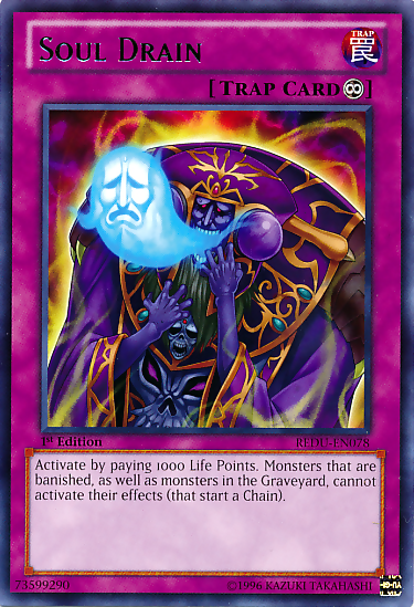 Soul Drain [REDU-EN078] Rare Yu-Gi-Oh!