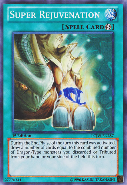 Super Rejuvenation [LCJW-EN287] Super Rare Yu-Gi-Oh!