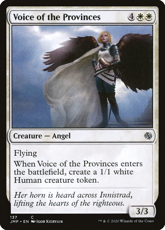 Voice of the Provinces [Jumpstart] Magic: The Gathering