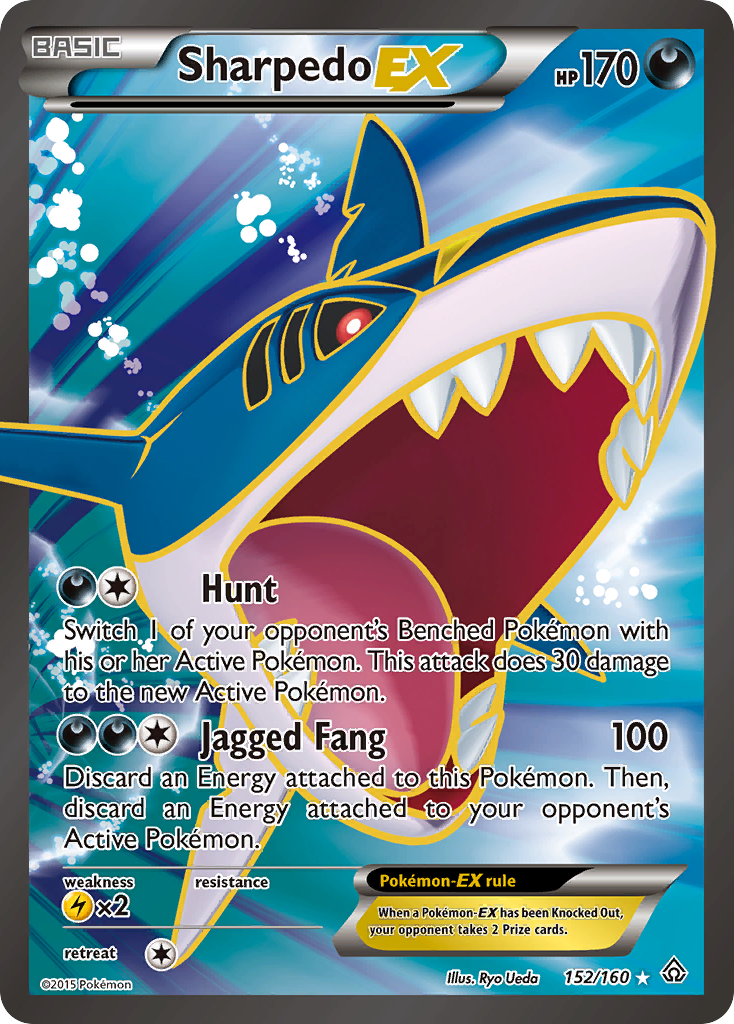 Sharpedo EX (152/160) [XY: Primal Clash] Pokémon