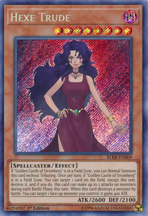 Hexe Trude [BLRR-EN009] Secret Rare Yu-Gi-Oh!