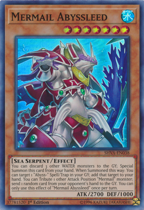 Mermail Abyssleed [SHVA-EN038] Super Rare Yu-Gi-Oh!