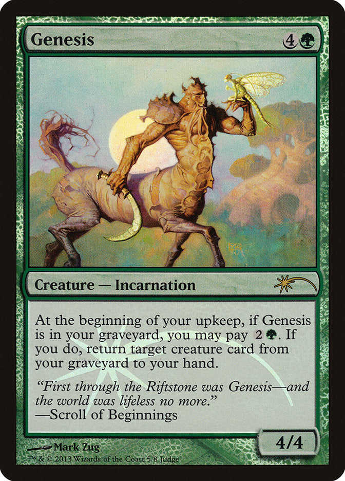 Genesis [Judge Gift Cards 2013] Magic: The Gathering