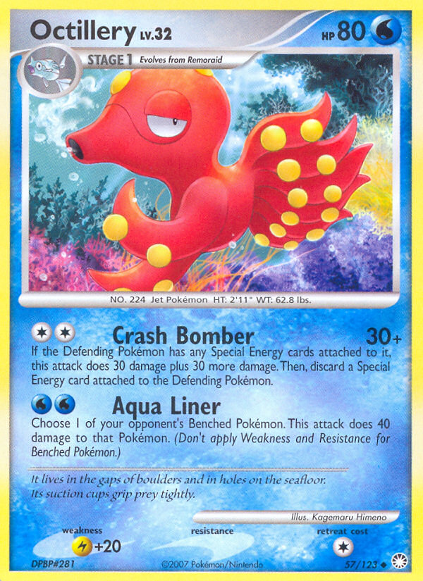 Octillery (57/123) [Diamond & Pearl: Mysterious Treasures] Pokémon