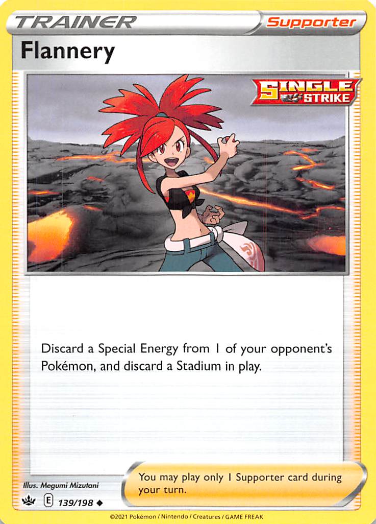 Flannery (139/198) [Sword & Shield: Chilling Reign] Pokémon