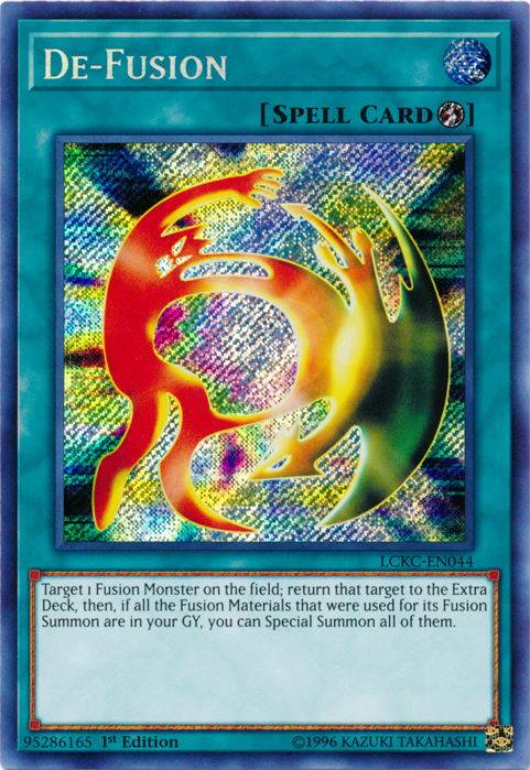 De-Fusion [LCKC-EN044] Secret Rare Yu-Gi-Oh!