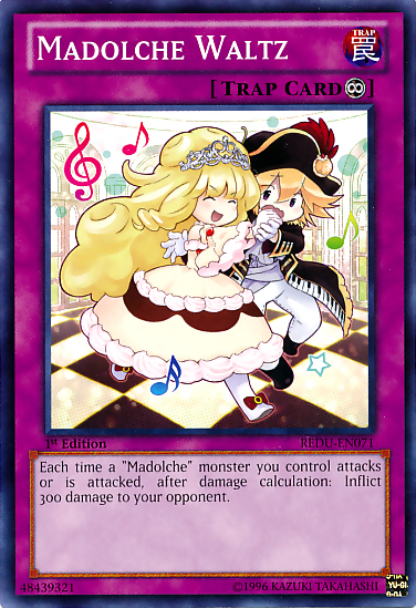 Madolche Waltz [REDU-EN071] Common Yu-Gi-Oh!