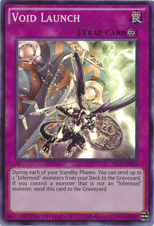 Void Launch [SECE-ENS13] Super Rare Yu-Gi-Oh!