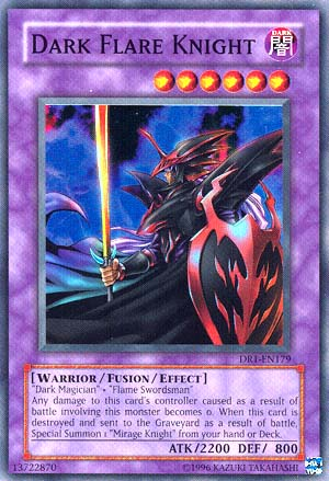 Dark Flare Knight [DR1-EN179] Super Rare Yu-Gi-Oh!