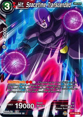 Hit, Spacetime Transcended (EX06-04) [Special Anniversary Set] Dragon Ball Super