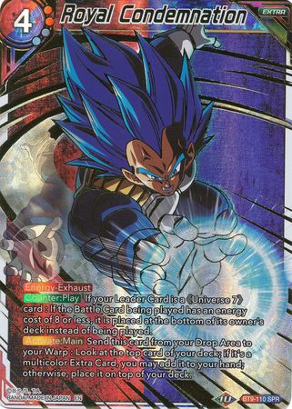 Royal Condemnation (SPR) (BT9-110) [Universal Onslaught] Dragon Ball Super