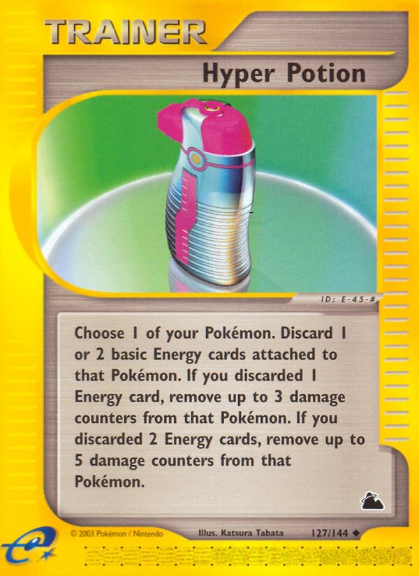 Hyper Potion (127/144) [Skyridge] Pokémon