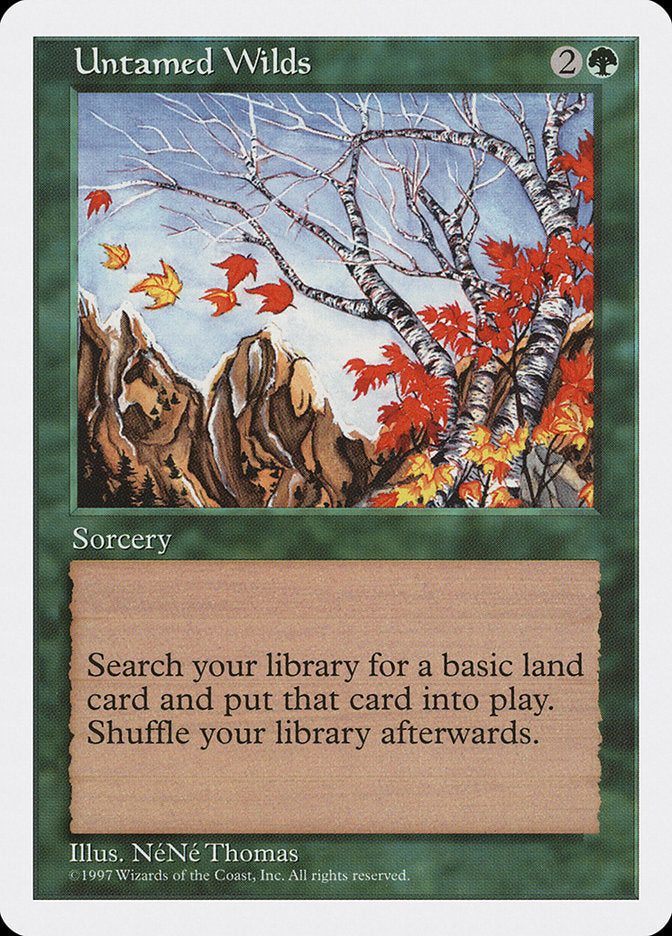 Untamed Wilds [Fifth Edition] Magic: The Gathering