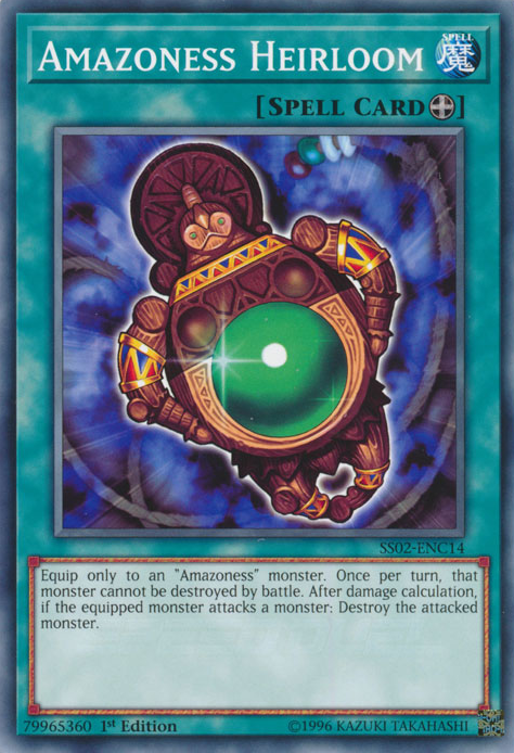 Amazoness Heirloom [SS02-ENC14] Common Yu-Gi-Oh!