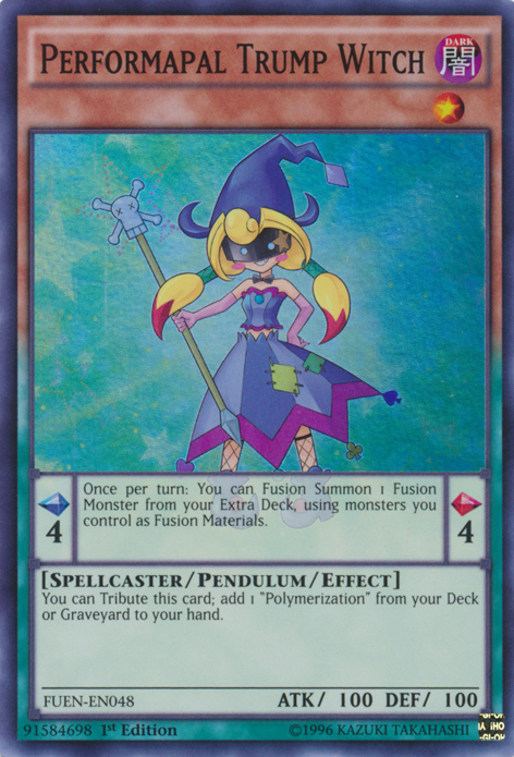 Performapal Trump Witch [FUEN-EN048] Super Rare Yu-Gi-Oh!